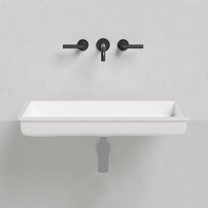 Salini MAREA 10 Раковина 75х40см, материал: S-Sense, цвет: белый