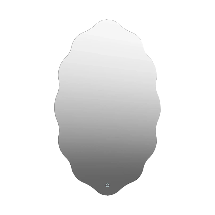 Kerama Marazzi Elegance Зеркало Анри 52см, подвесное, сенсор смена цвета подсветки и диммер, цвет: белый