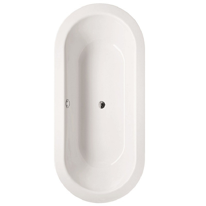 Bette Starlet Oval Ванна 165х75х42см., встраиваемая, BetteGlasur® Plus, с шумоизоляцией, цвет: белый