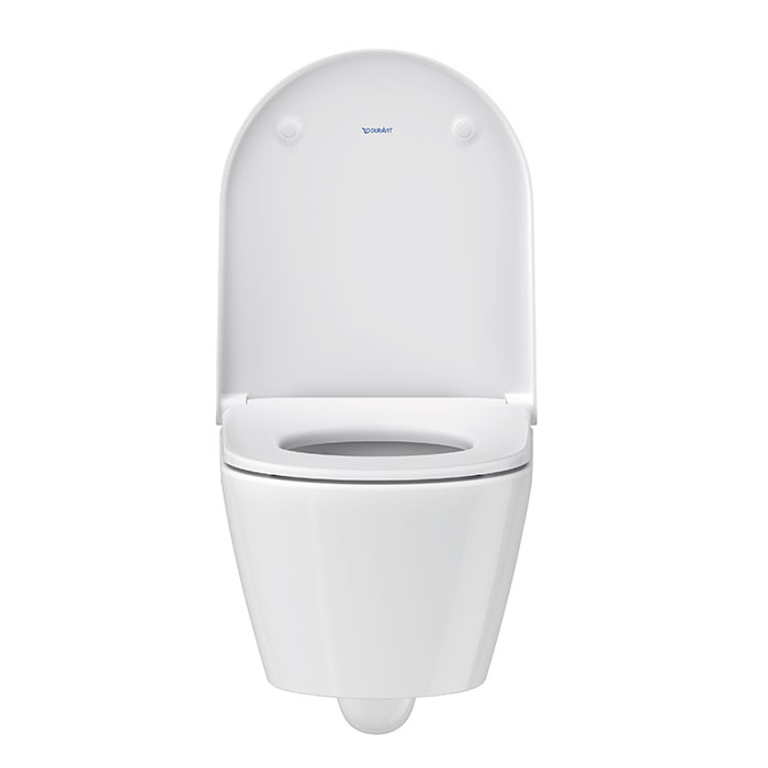 Duravit D-Code Унитаз 37х48см., подвесной, безободковый, с сиденьем микролифт, цвет: белый глянцевый