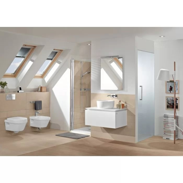 Villeroy&Boch Architectura Биде подвесное 37х53х26.5см., 1 отв., цвет: альпийский белый