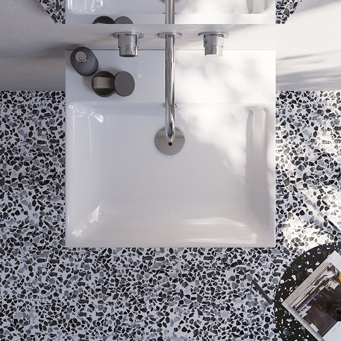 Catalano Premium Раковина 50х47см., подвесная, без отв., цвет: белый глянцевый