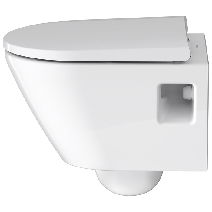 Duravit D-Neo Унитаз подвесной 37х48 см, безободковый, HygieneGlaze, цвет: белый