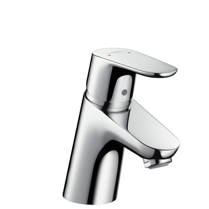 Hansgrohe Focus, Смеситель для раковины, Без донного клапана, Цвет: хром