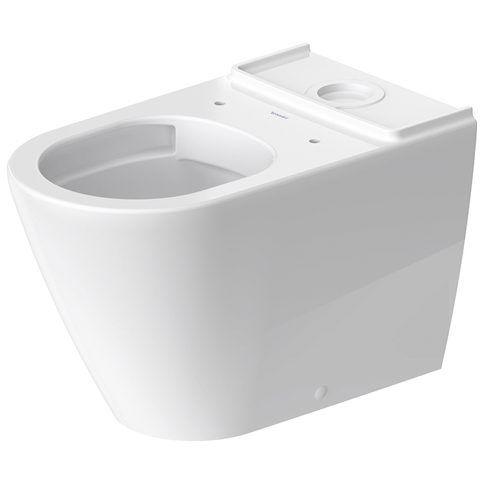 Duravit D-Neo Моноблок 37x65 см, безободковый, слив универсальный, WonderGliss, цвет: белый