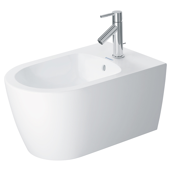 Duravit Me by Starck Биде подвесное 57х37см., с 1 отв. под смеситель, с креплением, цвет: белый