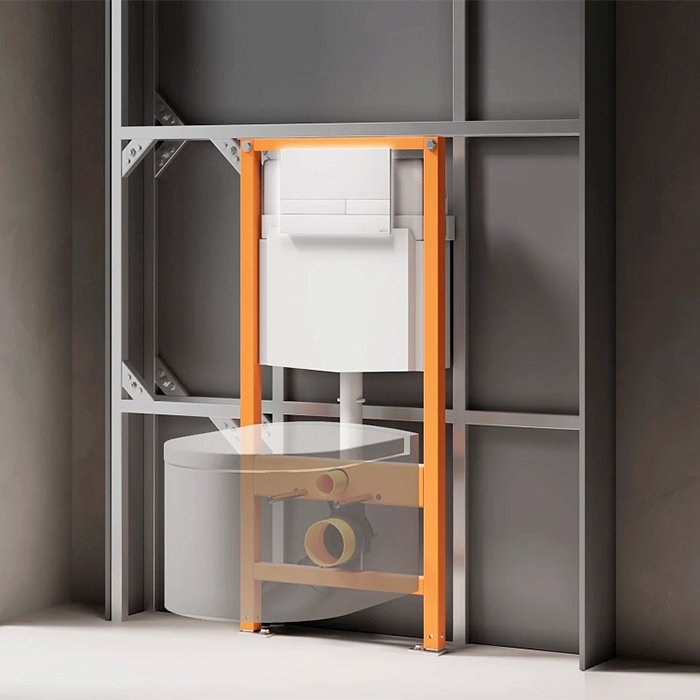 Salini Gemelli Инсталляция для подвесного унитаза 13.5х50х112см