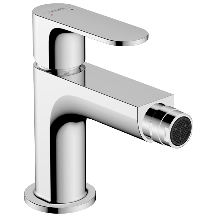 Hansgrohe Rebris S Смеситель для биде, 1 отв., с донным клапаном, цвет: хром