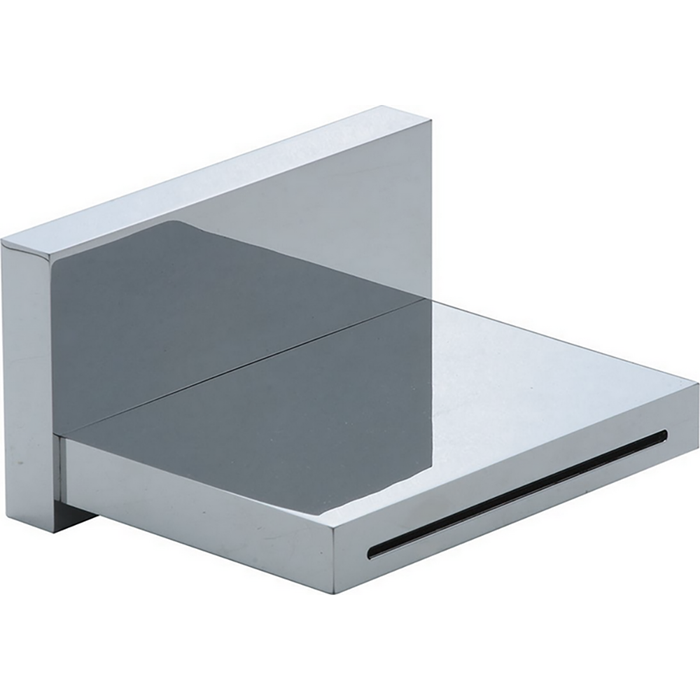 CISAL Излив настенный каскадный 118 мм, цвет: хром