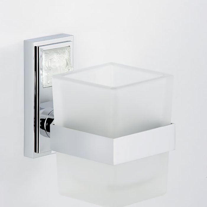 THG Masque de Femme métal lisse Стакан, подвесной, цвет: хром