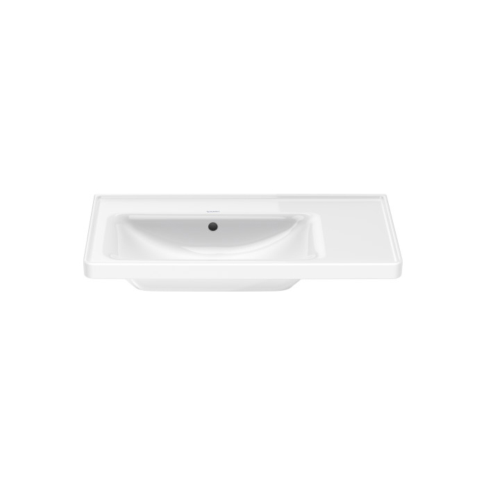 Duravit D-Neo Раковина 80х48см., без отв., накладная, с переливом, цвет: белый