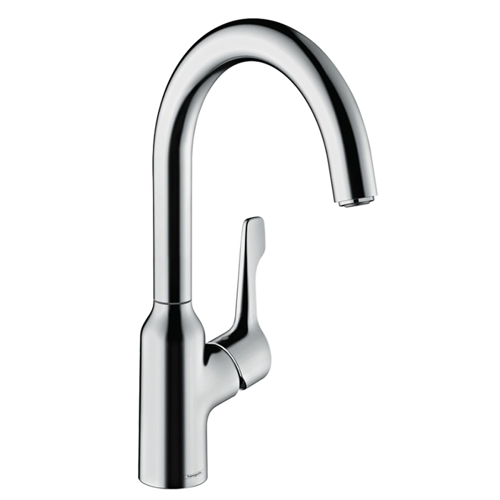 Hansgrohe Focus M43 Смеситель для кухни, на 1 отв., поворотный излив 19.2см, цвет: хром