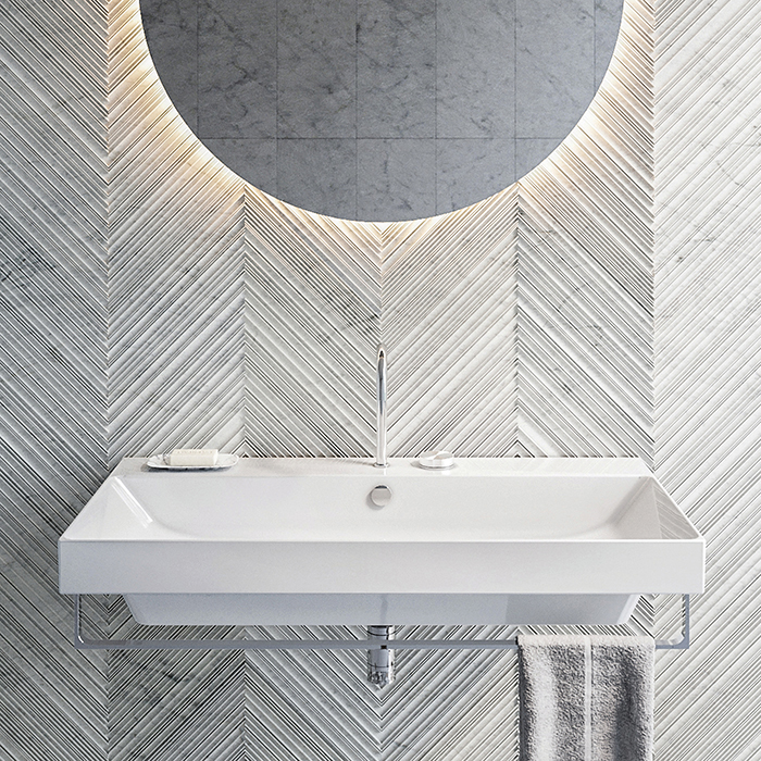 Catalano Zero Раковина 100x50см, с 1 отв., цвет: белый глянцевый