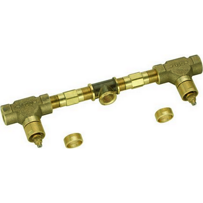 CISAL Внутренняя часть смесителя на 3 отверстия из стены для раковины, ZA01351004