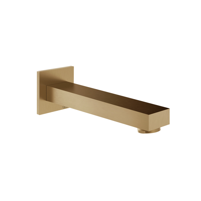 Gessi Inverso Rigato Излив для ванны, настенный, цвет: Warm Bronze Br PVD