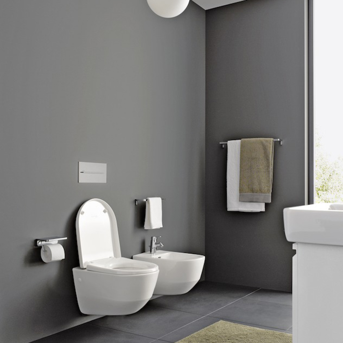 Laufen Pro Биде подвесное 53x36x33,5 см, с 1 отв., c покрытием LCC цвет: белый