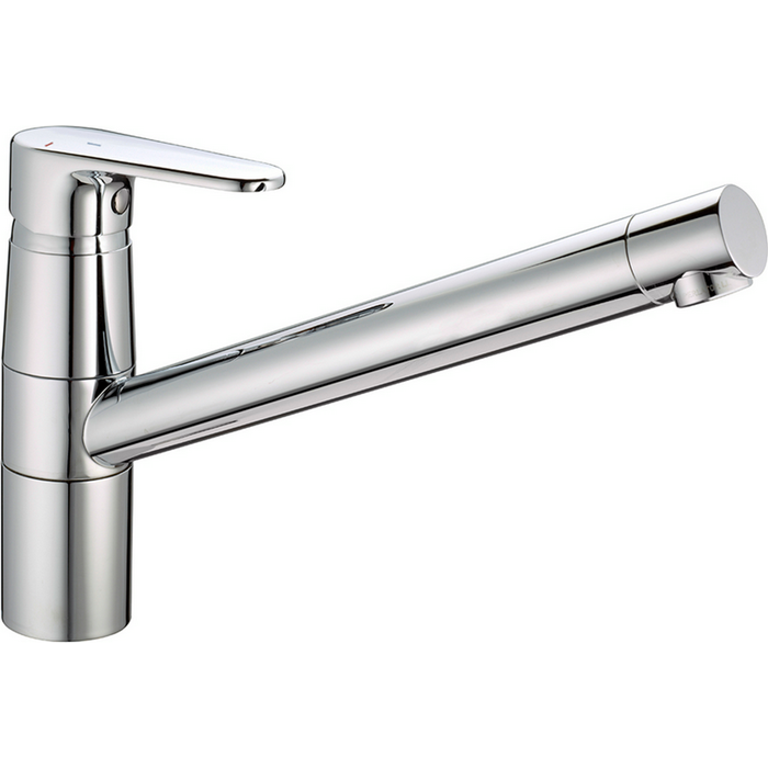 CISAL Кухонные смесители Смеситель однорычажный на 1 отверстие для кухни,с поворотным изливом 238 мм, цвет: хром