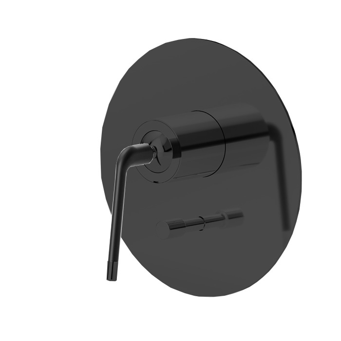 Newform O'Rama Смеситель для душа, встраиваемый, авто переключатель на 2 потока, внешняя часть, цвет: хром