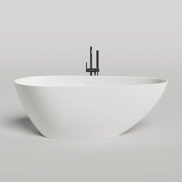 Salini Paola Ванна 172х82.5х60см., отдельностоящая, "Click-Clack" , сифон, интегрир. слив-перелив, S-Sense, цвет: белый