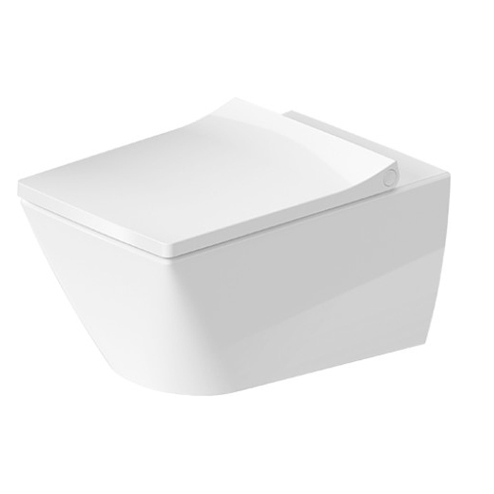 Duravit Viu Унитаз подвесной 37x57см, rimless, вкл. крепление Durafix, цвет: белый