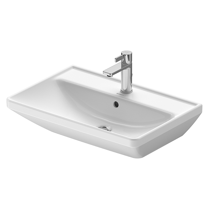 Duravit D-Neo Раковина накладная 65х44см, с переливом, с 1 отв., цвет: белый