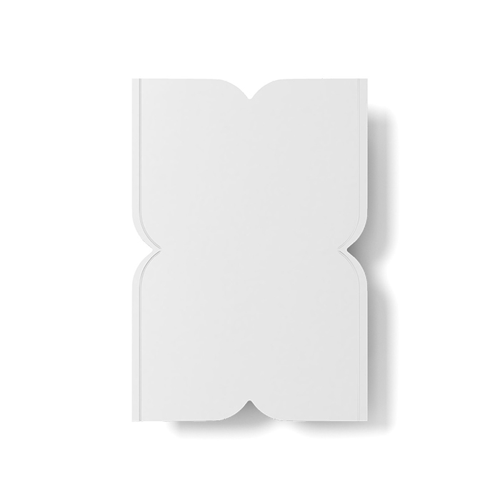 Devon&Devon Papillon cabinet Зеркало шкаф 55xh80x14cм, с деревянными полкам