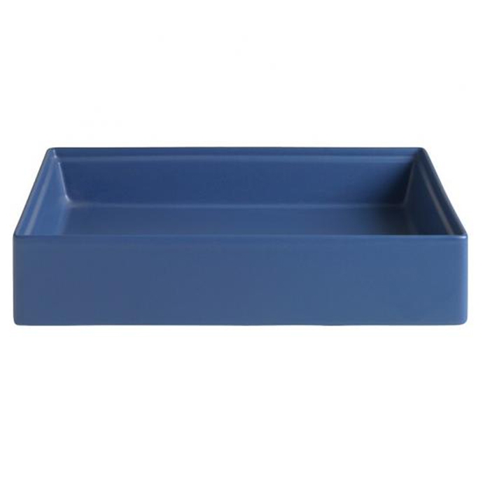 Artceram SCALINO Раковина 38х55 см, без отв., без слив-перелива, цвет: blu zaffiro