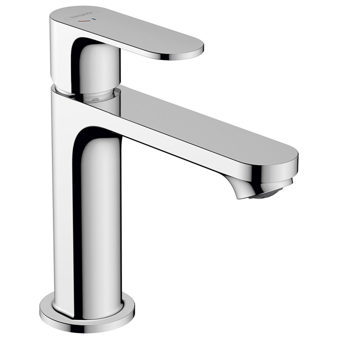 Hansgrohe Rebris S Смеситель для раковины, 1 отв., CoolStart, EcoSmart+, с донным клапаном, цвет: хром