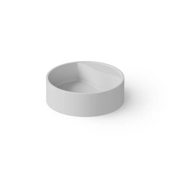 Dea Design Washbasins Раковина 45х45х14.5см., накладная, без отв., Solid Surface, цвет: White №18
