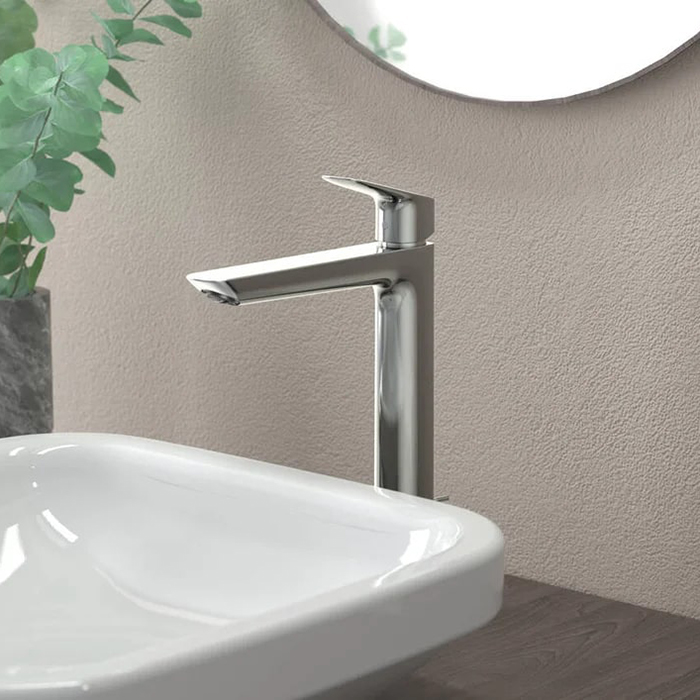 Hansgrohe Logis Смеситель для раковины, 1 отв., с донным клапаном, цвет: хром