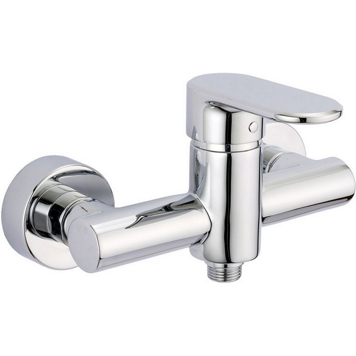 CISAL LineaViva Смеситель однорычажный настенный для душа, цвет: хром