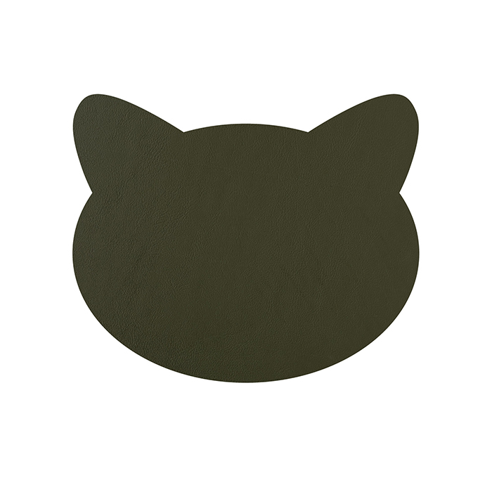 ADJ Костер детский Cat, 12x12 см., цвет: горчичный/оливковый