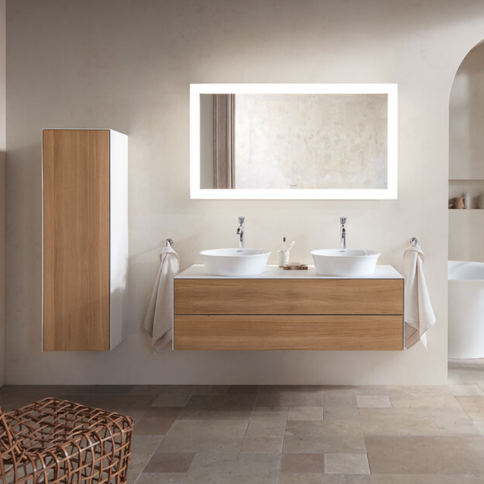 Duravit White Tulip Раковина накладная Ø50см, без перелива, без отв., цвет: белый