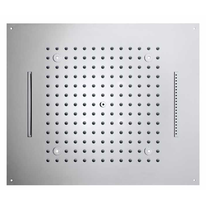 BOSSINI DREAM/3 Верхний душ 570 x 470 мм, 3 режима (дождь, каскад, водопад), с 4 LED (белый), блок питания/управления, цвет: хром