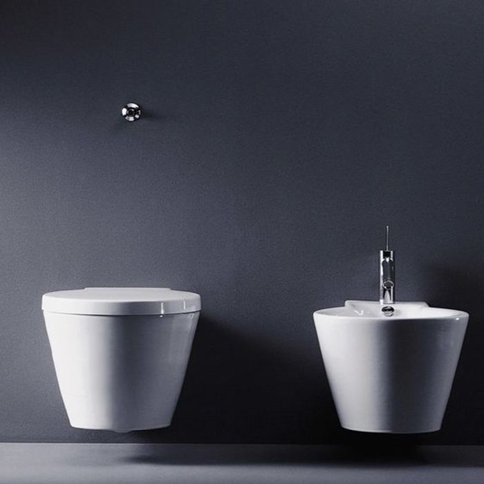 Duravit Starck 1 Унитаз подвесной 57.5х41см, с креплениями DURAFIX, цвет: белый