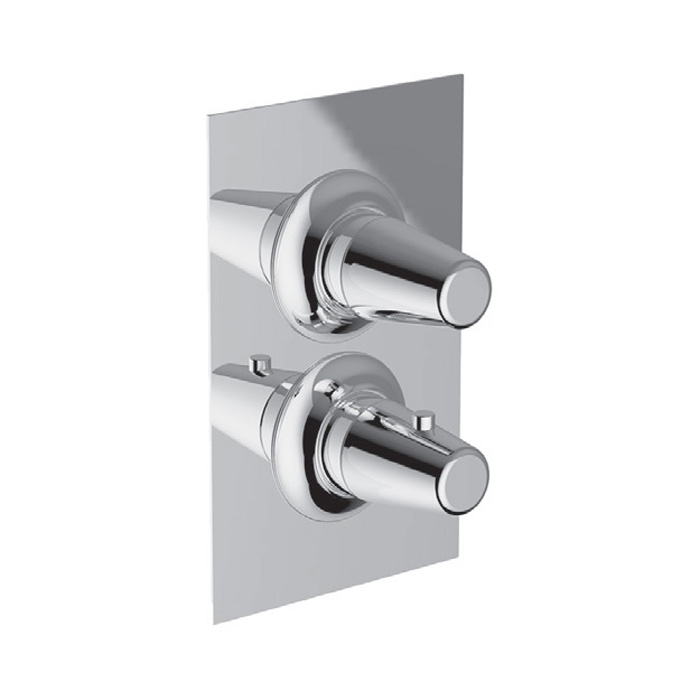 Cisal Vita Смеситель встраиваемый термостатический для душа 3 выхода, цвет: хром