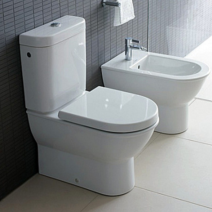 Duravit Darling Унитаз моноблок 37х63 см, механизм двойного смыва, цвет: белый