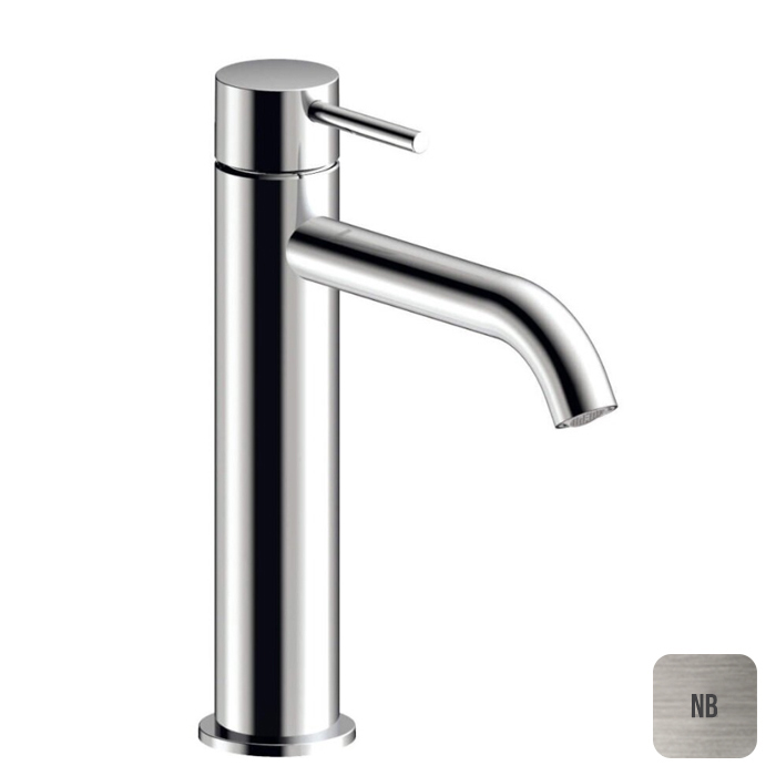 Almar Смеситель для раковины, 1 отв., без донного клапана, цвет: Brushed Nickel
