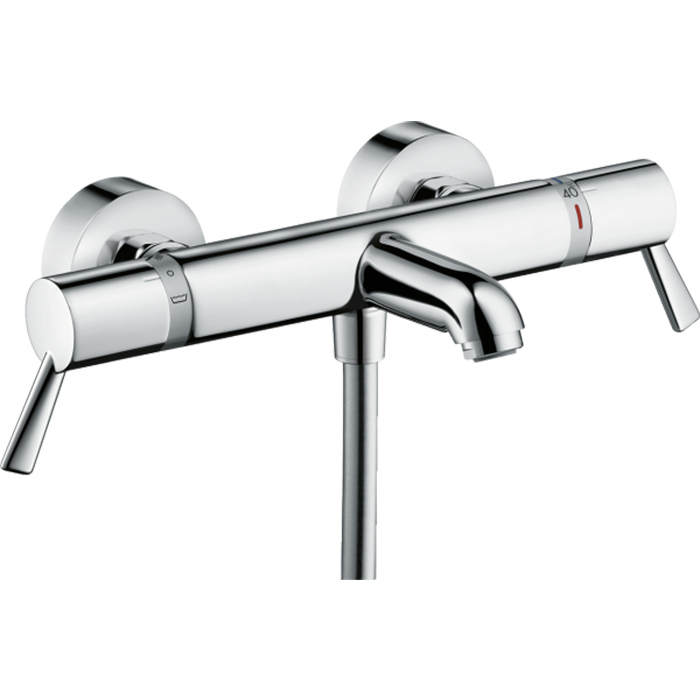 Hansgrohe Ecostat Comfort Смеситель для ванны, термостатический, 2 источника, цвет: хром