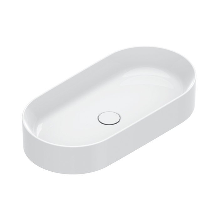 Catalano Zero Раковина накладная, без перелива 70x35хh12см, цвет: белый глянцевый