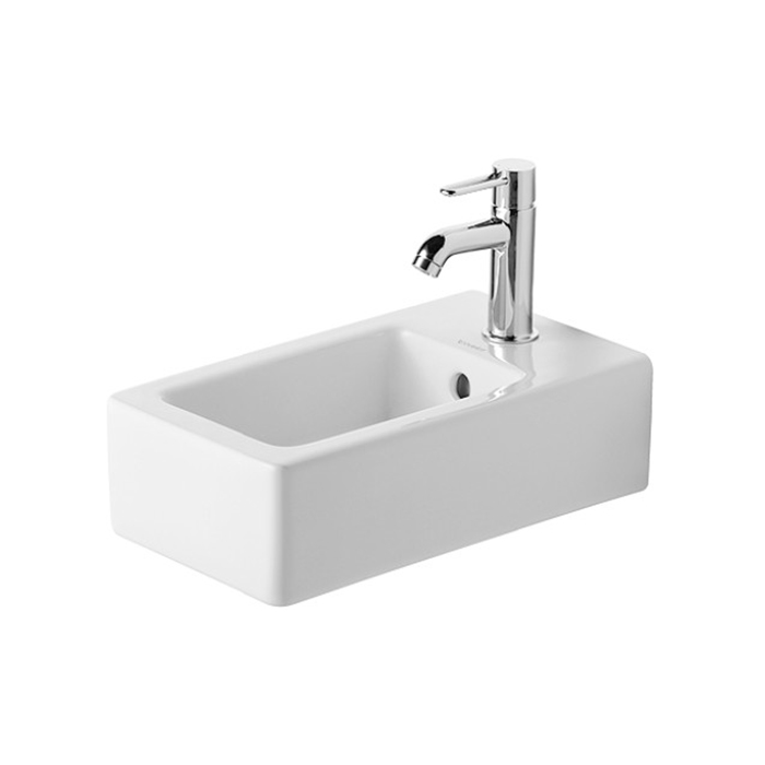 Duravit Vero Раковина 45х25см, 1 отв., с переливом, цвет: белый