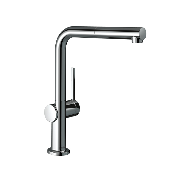 Hansgrohe Talis M54 Кухонный смеситель однорычажный, 270, с вытяжным изливом 1jet, цвет: хром