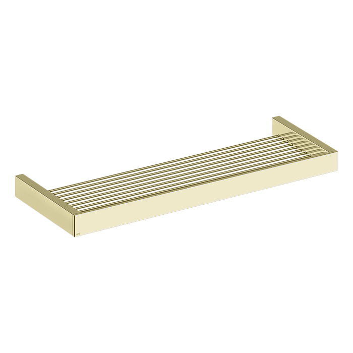 Gessi Inverso Accessories Полочка 60см., подвесная, цвет: Brass Brushed PVD