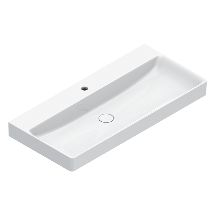 Catalano Green Раковина 100x47см, с 1 отв., цвет: белый глянцевый