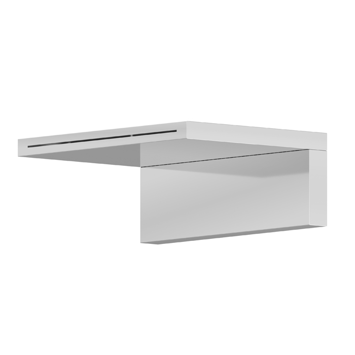 Newform Cascate Излив водопадный, цвет: хром