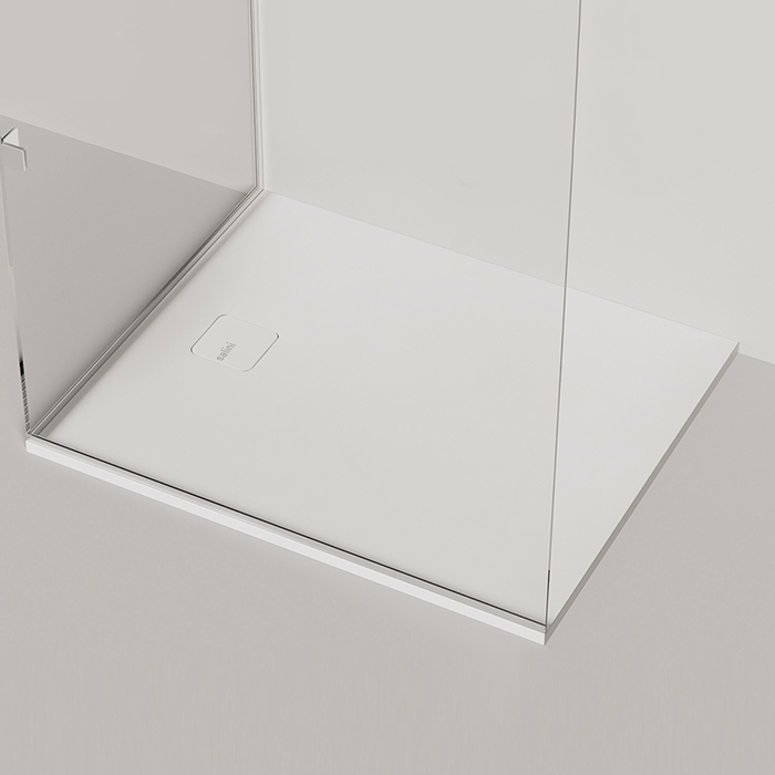 Salini Oasi Душевой поддон 120х100см, с сифоном, S-Stone, цвет белый матовый