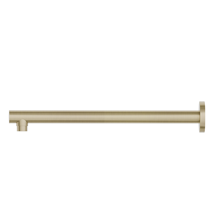 Newform X-STEEL 316 Кронштейн для верхнего душа, настенный., L=350 мм, G1/2", цвет: PVD Brushed pale gold