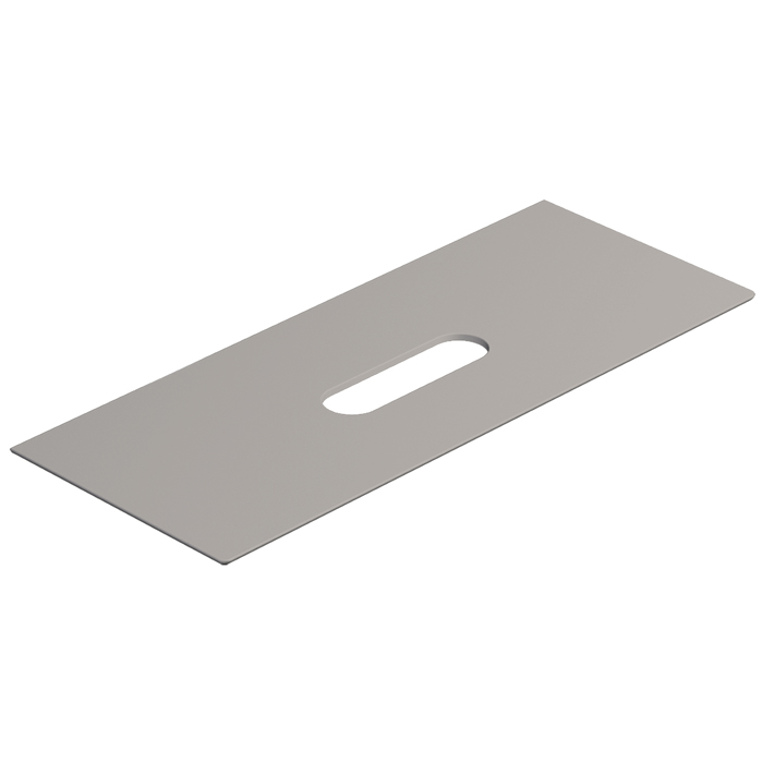 Catalano Столешница керамическая 125x50см, с отверстием , цвет: Tortora Satinato