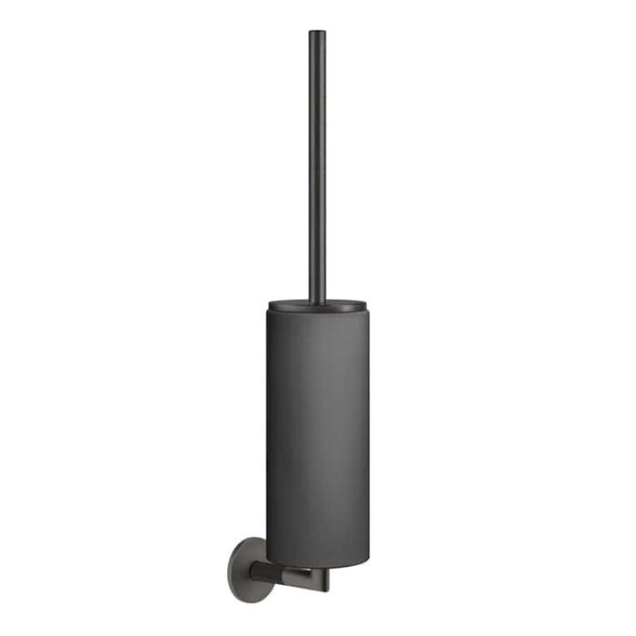 Gessi Ingranaggio Туалетный ёршик, подвесной, цвет: Black Metal Brushed PVD