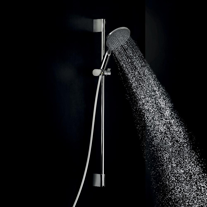 Bossini Apice Душевой гарнитур: штанга для душа с ручным душем и шлангом 150см., цвет: хром